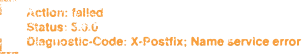Community error